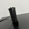 Row wind niche imported first-layer cowhide commuter mini bucket bag minimalist wind shoulder portable oblique span mobile phone bag