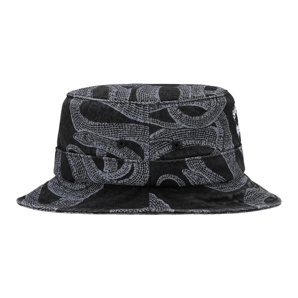 Supreme HYSTERIC GLAMOUR SS21 100% Cotton Bucket Hats Unisex Denim Blue / Multicolor / Black (Unisex) Bucket Hats SUP SS21 561