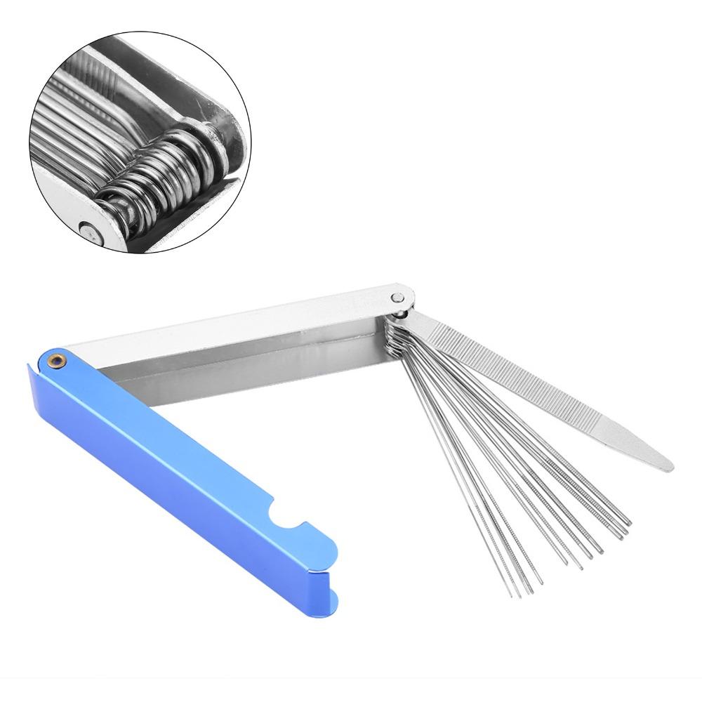 Compact Gas Welding Nozzle Cleaner Portable Guitar Saddle Slotting Files Nozzle Cleaning Needle