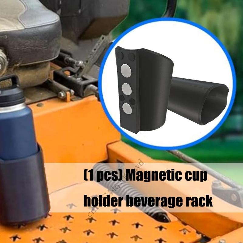 Heavy Duty Cup Holders With 18kg Rubber Coated Magnets For Water Bottles Up To 64oz On Trucks Tractors P9YB