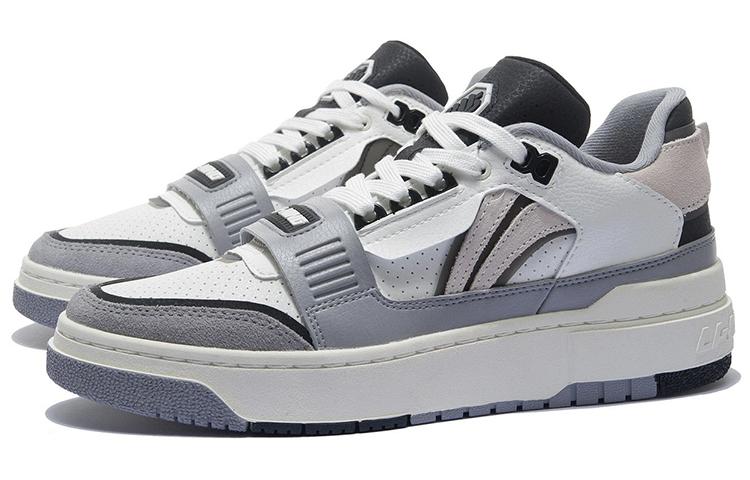 Li Ning Rookie Synthetic Leather, Split Suede Cushioning Slip Resistant Abrasion Resistant Coverage Support Low Top ABCS003-1