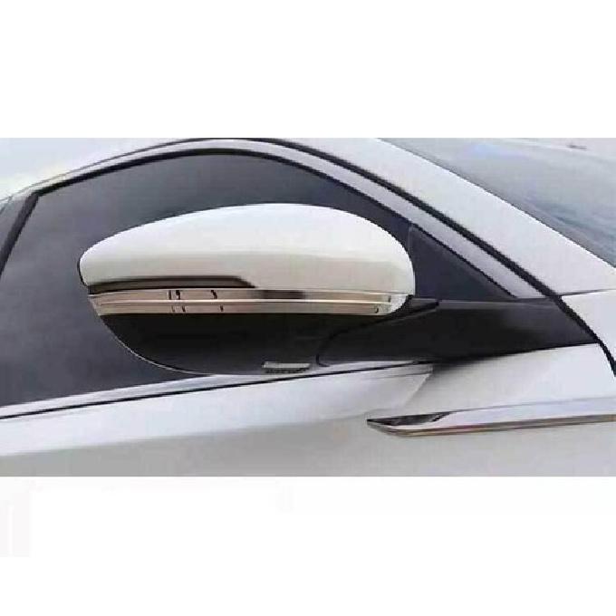 For Honda Accord 2023-2025 Chrome Rearview Mirror Strip Molding Guard Cover Trim
