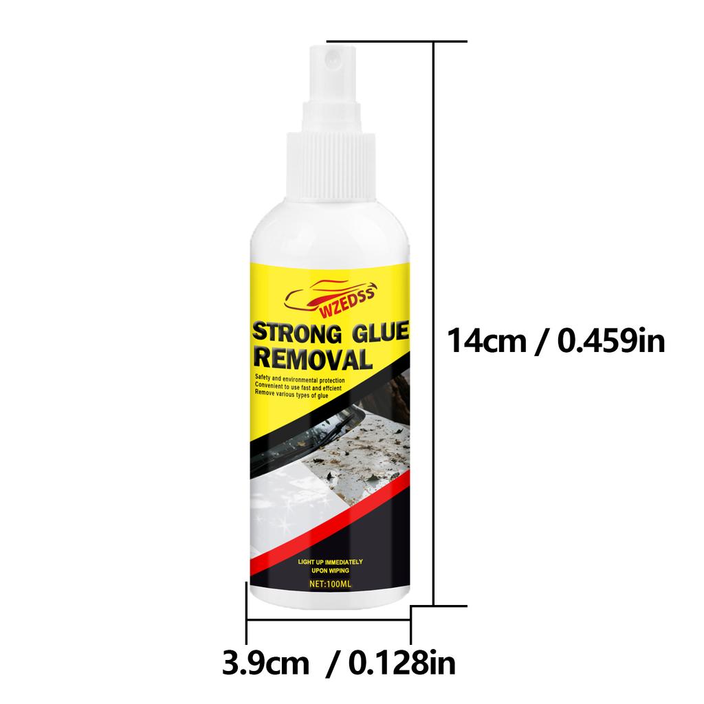 Car Sticker Remover Multi-Functional Adhesive Remover Car Door Window Glass Deglue Cleaner
