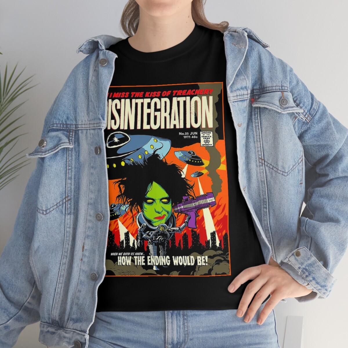 The Cure Disintegration Unisex Heavy Cotton Tee XL