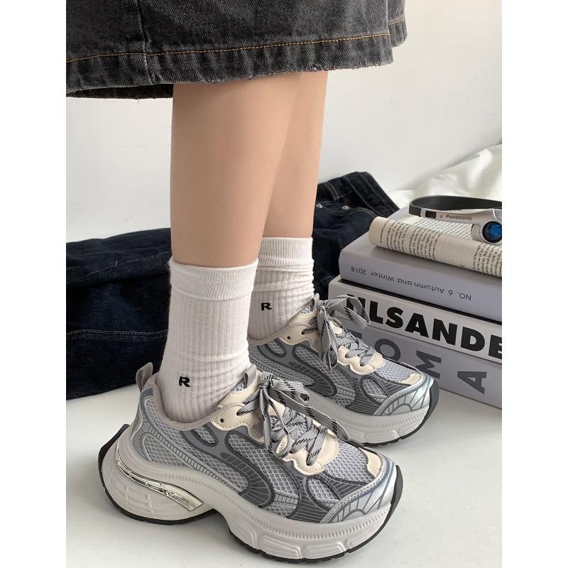 New Products Are On Sale In Spring and Summer, New Platform Dad Shoes, Women's Heightening Casual Sports Shoes 3359