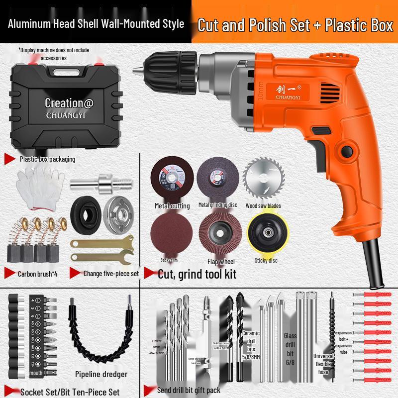 Chuangyi High-Power 220V Electric Drill and Screwdriver