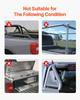 Tri-Fold Tonneau Cover Truck Bed Cover for 2016-2023 Toyota Tacoma Light