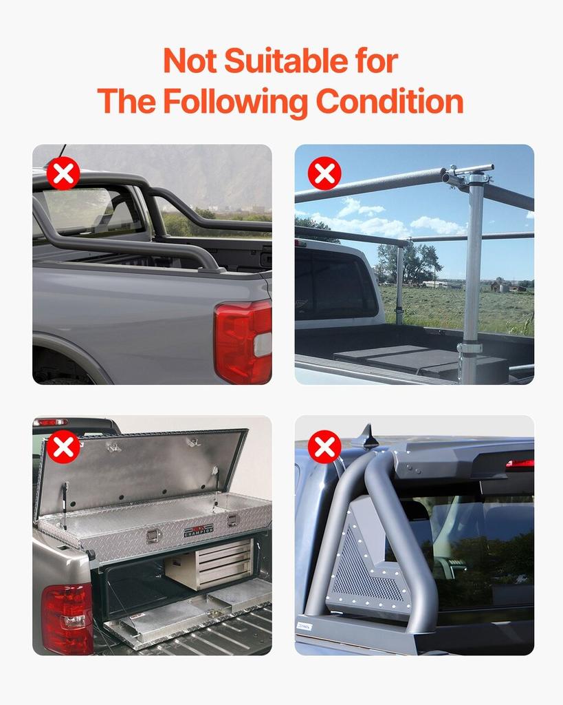 Tri-Fold Tonneau Cover Truck Bed Cover for 2016-2023 Toyota Tacoma Light