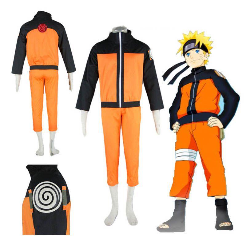 Uzumaki Naruto Cosplay Costume Kids Children Outfits Halloween Costumes Carnival