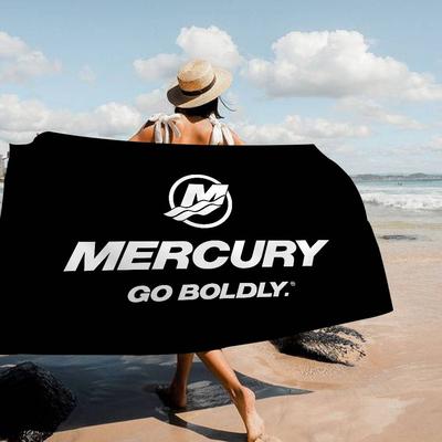 Mercury Racing Mikrofaser Strandtuch Saugfähig Schnelltrocknend Weich Yoga Schwimmen Resort Bergsteigen Handtuch