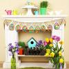 Painting Kit DIY 3D Easter Eggs Children Wooden Craft Creative Art Set Educational Activity Holiday Project Decor Making