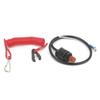Emergency Stop Switch Safety Tether 6E9 82575 09 Fit for Yamaha Outboard 15HP 25HP 30HP 40HP 2 Stroke