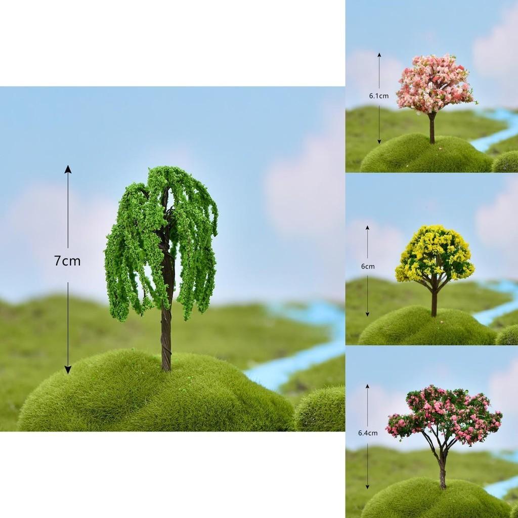 Exquisite Mini Tree Decoration Ornament For Enchanting Micro Landscape Crafts