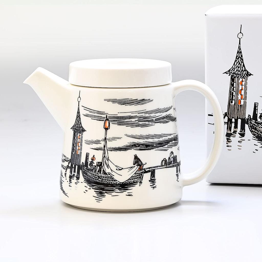 Arabia Moomin Collection True to Its Origins Teapot, 700ml, 1059571 [Parallel Import]