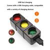 LED Bicycle Tail Light Rechargeable by USB Featuring Multiple Modes and Anti Slip Clip for Enhanced For Night Visibility