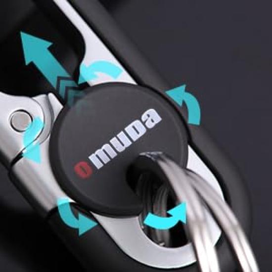Schlüsselanhänger Mode Hardware Schlüsselanhänger ausländisches Auto Schlüsselanhänger Einfach zu befestigen, um zu verhindern, dass der Schlüsselanhänger abfällt [AIXUAN]. (Typ 8)