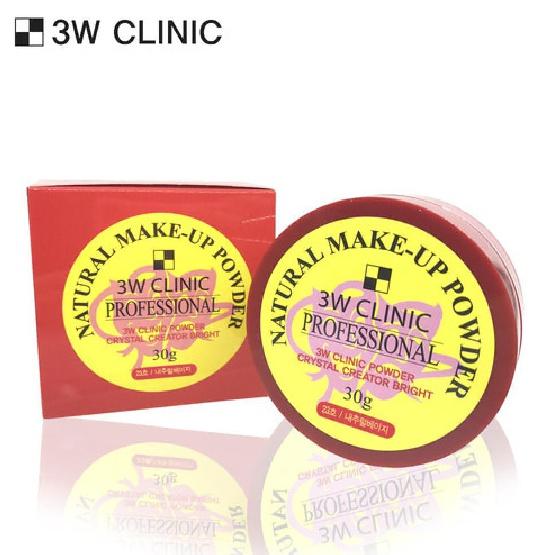 

3w Clinic Натуральная пудра для макияжа 30 г #No21 Light Beige