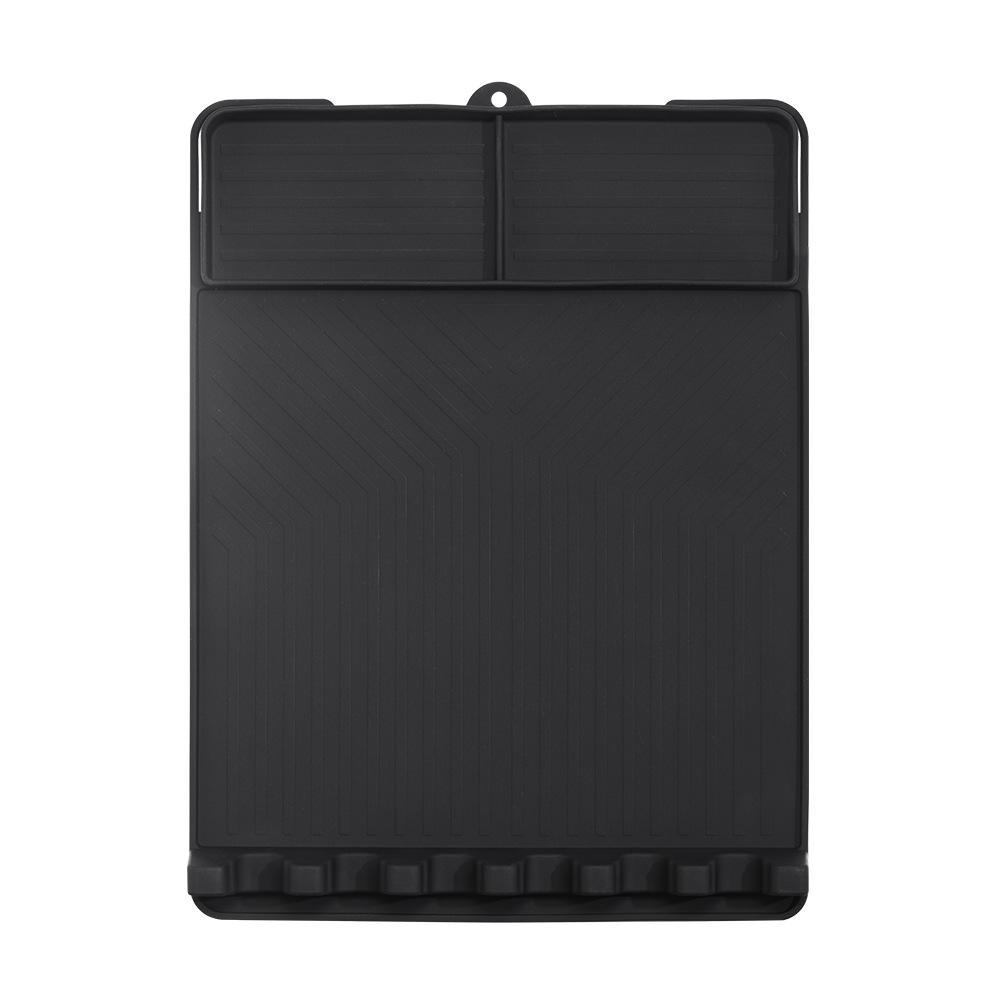 Silicone Grill Mat - BBQ Griddle Tools Side Mat with Drip Pad, Griddle Tools Mat for Outdoor Kitchen Countertop, BBQ Grill Accessories Gifts for Men