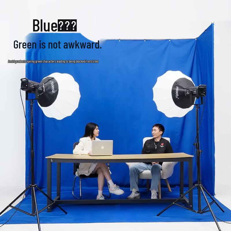 Portable U-shaped Chroma Key Background Kit