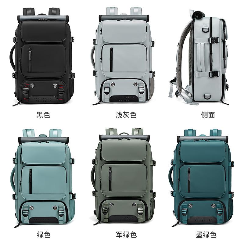 Outwalk Νέα Αδιάβροχη Unisex Σακίδιο Πλάτης για Εξωτερικό Ταξίδι, Πολυλειτουργική Τσάντα Πλάτης για Laptop 15,6,16 ιντσών