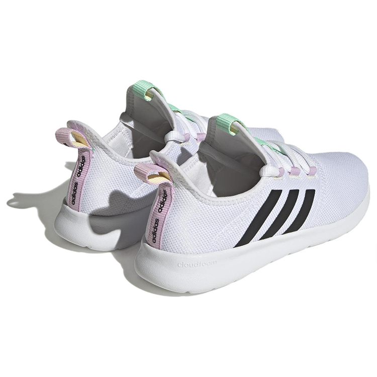 Adidas  Cloudfoam Pure 2.0 White Black Pulse Mint Women Sneakers Cloud-White Core-Black H03762