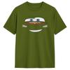 Cars Halloween Lightning McQueen Big Face T Shirt Man Y2K Pure Cotton T-Shirts Summer O-Neck Tee Shirt Oversized Clothes Unisex