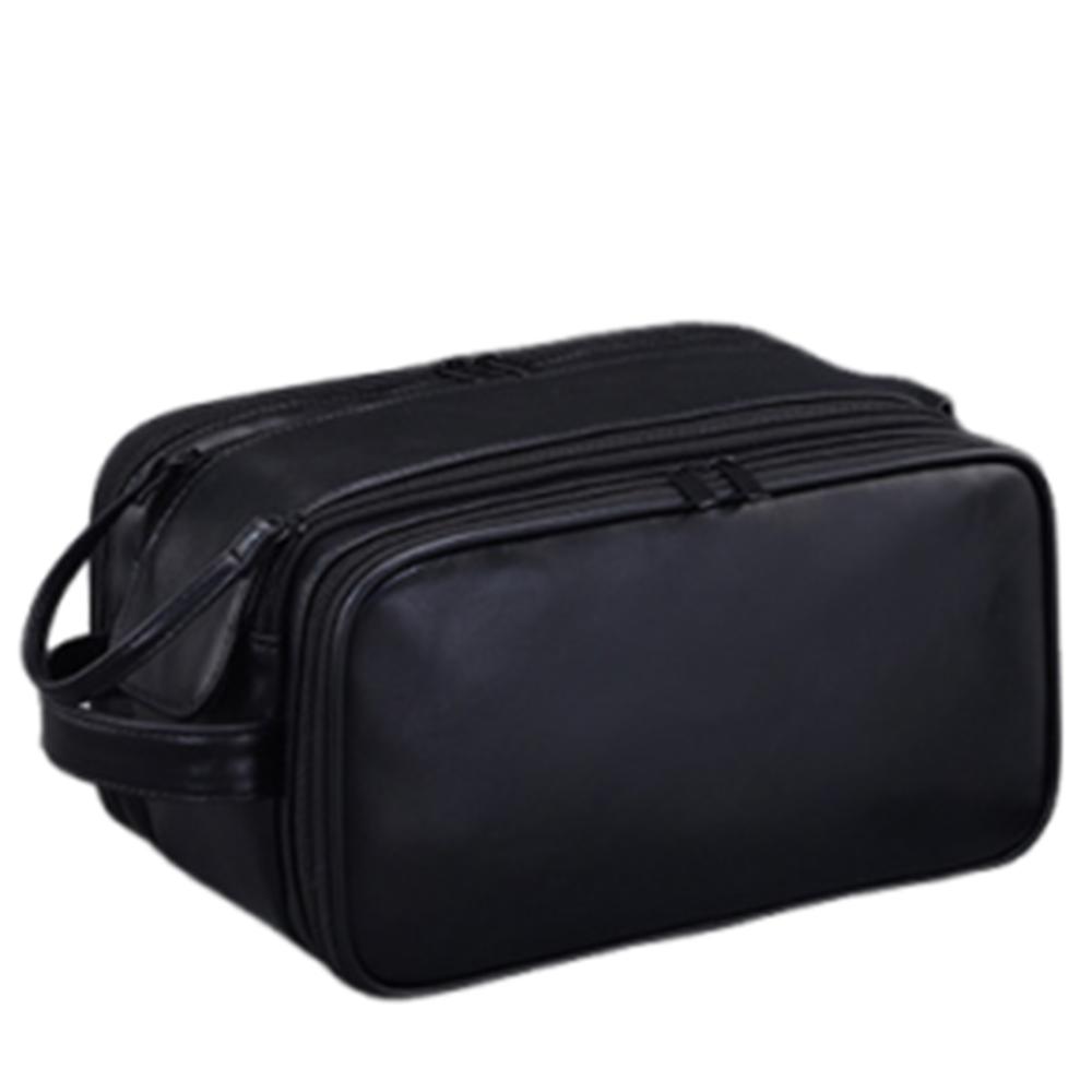 Large Capacity Travel Toiletry Bag Three-opening Waterproof Makeup Bag Multi Compartment Multifunctional Toiletry Pouch