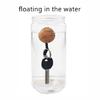 2Pcs for Key Ring Sailing Boat Float Buoyant Rope Ultraweight Wood Keychain Keyr
