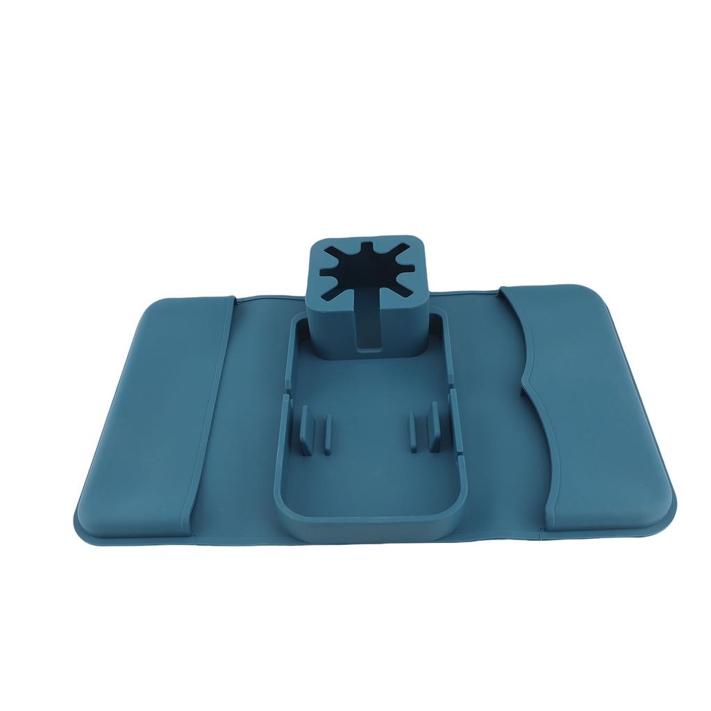 Couch Cup Holder Multifunctional Food Grade Silicone Sofa Armrest Tray with Pockets for Drinks Phone Remote Control