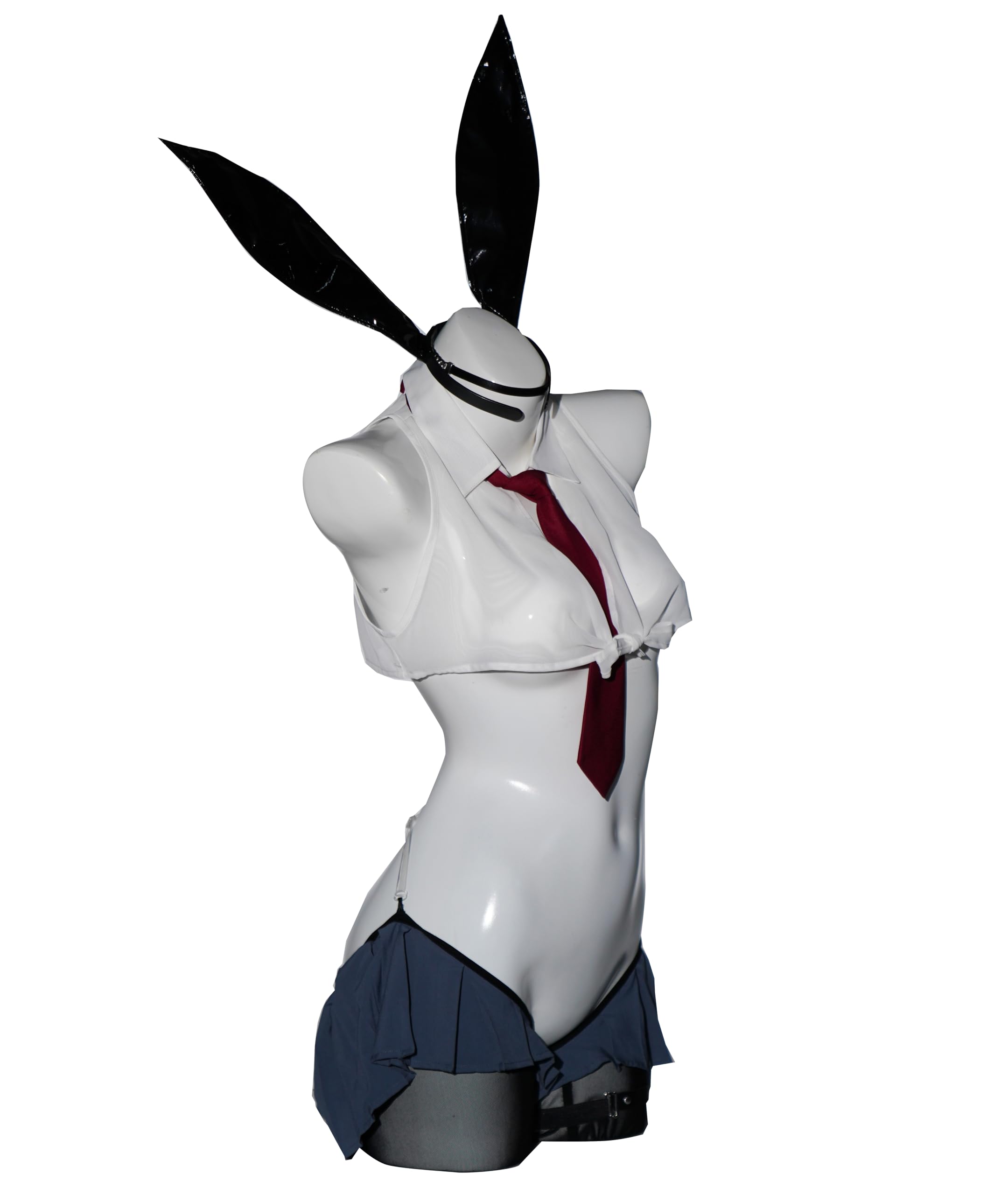 

Pupubanbanya Lavender Reverse JK Delinquent JK Cosplay Costume, Christmas, Halloween Costume, Bunny Girl, Size Small