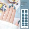 22-Finger Cross-Border Color Block Nail Stickers - No-Bake Gel Full Cover