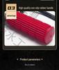Heat-Resistant Asphalt Heater Rod with Thick Rubber Coating, Heightening Feature & Stainless Steel Red Handle