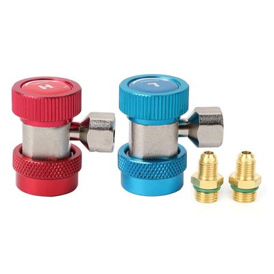 Adaptador de conector rápido para aire acondicionado de alta y baja presión, accesorios para refrigerantes