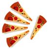 5 Pcs Signature Pen Pizza Shaped Ballpoint Pen Refrigerator Sticker Writing Pen