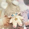 20cm Kawaii Naked Cotton Doll Cute Idol Stuffed FlufflyHair Figure Doll Light&Night Anime Game Peripherals Fans Collection Gifts