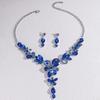 Geometric Necklace and Earrings Set - Dainty Luxury Choker with A Touch of Elegance