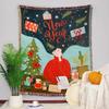 Outdoor Camping Blanket Moisture-proof Picnic Mat Jacquard Tapestry Christmas Sofa Towel Cover