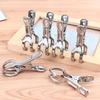 6Pcs Clothes Clips Stainless Steel Opening Clip Hanger Retainer Beach Towel Clips Keep Your Towel Clothes From Blowing Away Windproof Clip