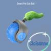 Smart Electric Rolling Cat Toy: Automatic Self-Entertainment Teaser Ball with Cat Teaser Stick
