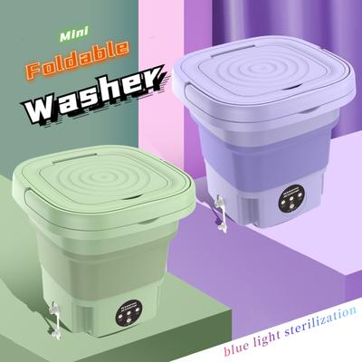 Foldable Washing Machine Portable Socks Underwear Panties Mini Washer