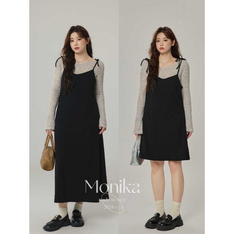 

Black Fashion Short and Long Plus Size Ladies Overall Dress Vest Gray [Top] XL