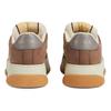 Gucci Screener Jigglypuff, Distressed Shoes Leather Low Top Stylish Skateboarding Shoes Men's Beige & Ebony 750048 FAB39 9754