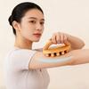 Holzmassagegeräte mit Griff 14 Kugeln Holzmassage-Rolle für Körperformung Lymphdrainage Cellulite-Reduzierung Gua Sha Masssagegerät