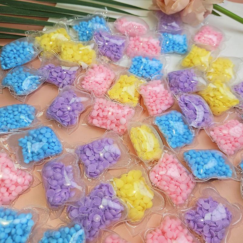 Water-Soluble Fragrance Beads - Long-Lasting Laundry Scent, 50 Beads per Bag, Soft Care for Clothes
