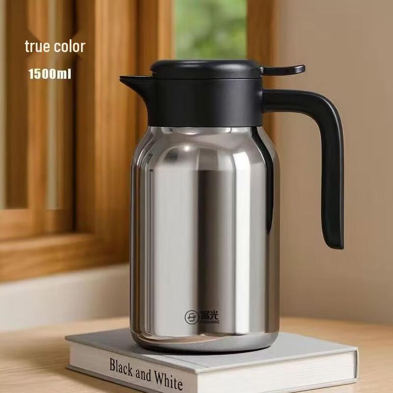 FUGUANG Youyue 304 Stainless Steel Insulated Desktop Pot, 1.5L