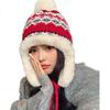 XUEXIMAN Fair Island Women's Winter Northeast Cold-Resistant Ear Protection Knitted Cotton Hat Windproof Harbin Travel Warm Lei Feng Hat