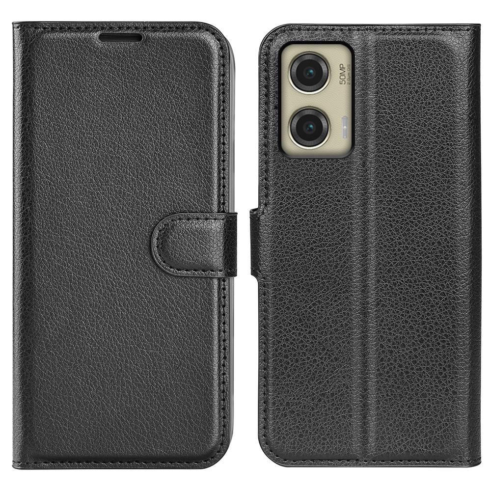 For Motorola Moto G Stylus 5G (2024) Case Litchi Texture Shockproof Leather Wallet Phone Cover
