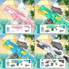 Large Capacity M416 Space Electric Water Gun With Self-absorbing Feature In Sky Blue