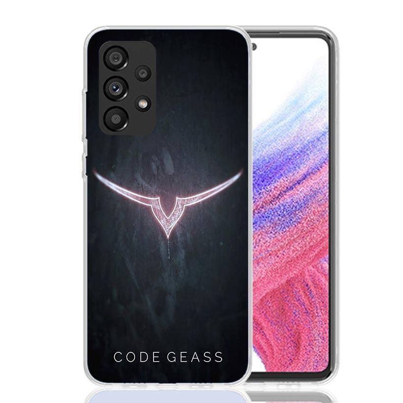 Code Geass Anime Phone Case For Samsung Galaxy A52 A32 A22 A12 A02S A50S A30S A51 A31 AA71 Note 20 Ultra 10 S10 Plus Galaxy A52