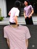 GOZER Pipi Stripe T-Shirt_White